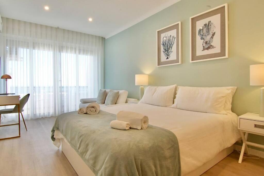 Sea Lovers - Sea Front - Studio Apartment Монте-Горду Екстер'єр фото